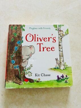 Oliver's Tree Board Book - Red and White